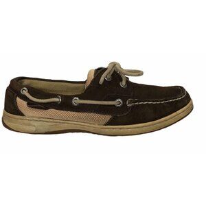 Sperry Topsiders Boat Shoes Flatas Womens 7.5 M J-6 CH133 Leather Suede